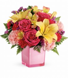 Teleflora's Pop Of Fun Bouquet from Arjuna Florist in Brockport, NY